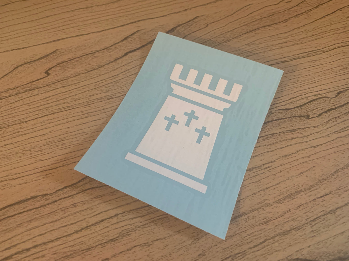 Sticker - Logo Vinyl Decal (White)