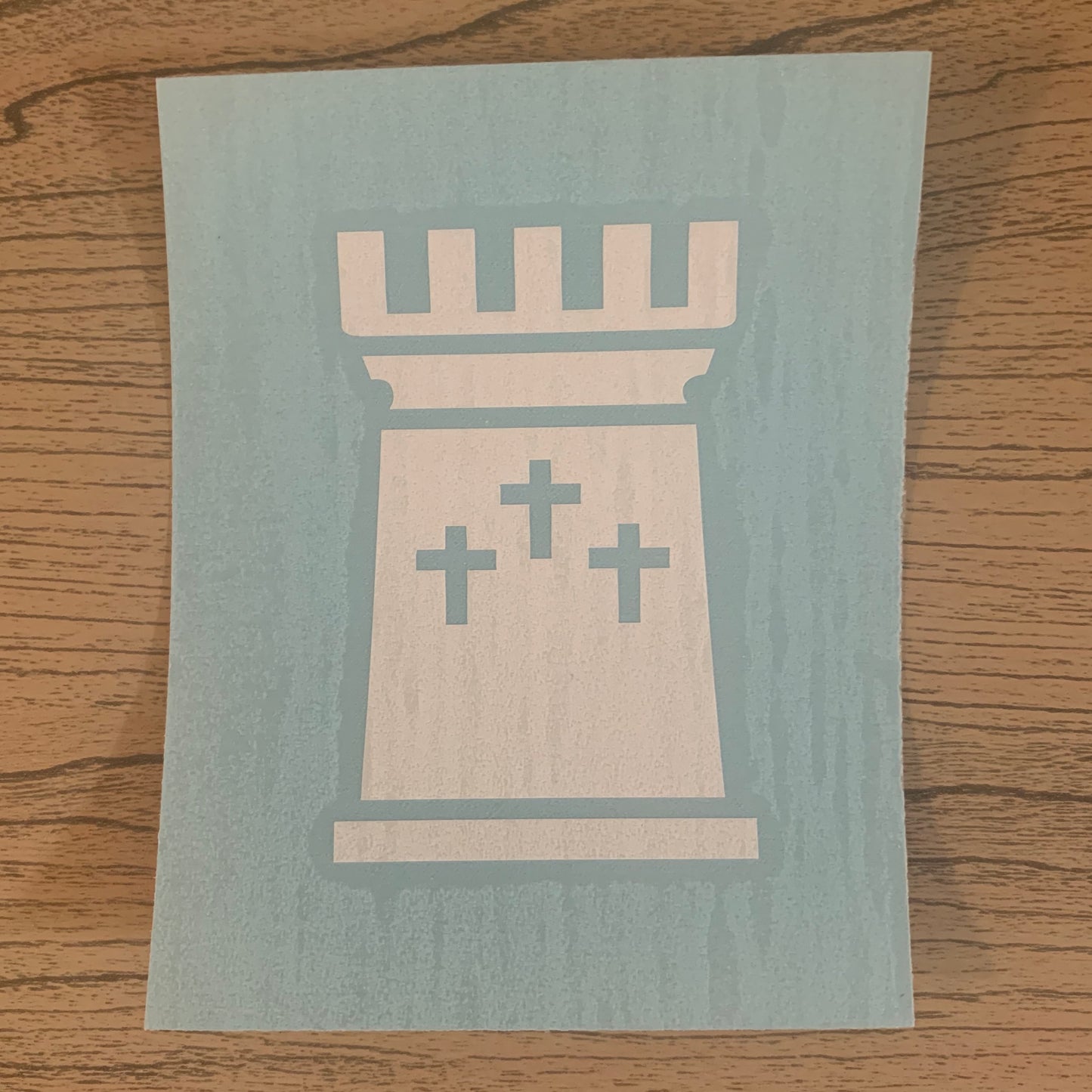 Sticker - Logo Vinyl Decal (White)