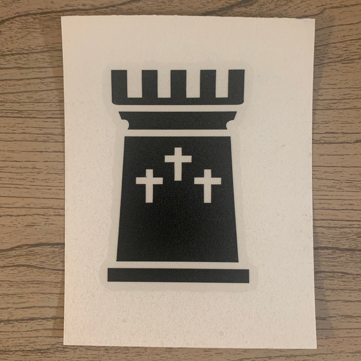 Sticker - Logo Vinyl Decal (Black)